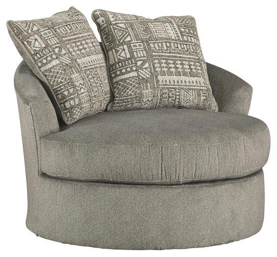 Soletren Accent Chair 9510344 Ash Contemporary Stationary Upholstery By AFI - sofafair.com