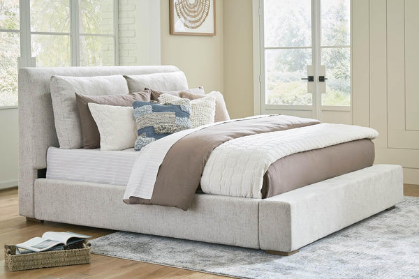 Cabalynn AMP011599 Brown/Beige Casual Master Beds By Ashley - sofafair.com