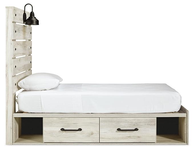 Cambeck Twin Panel Bed with 2 Storage Drawers B192B13 White Casual Youth Beds By Ashley - sofafair.com
