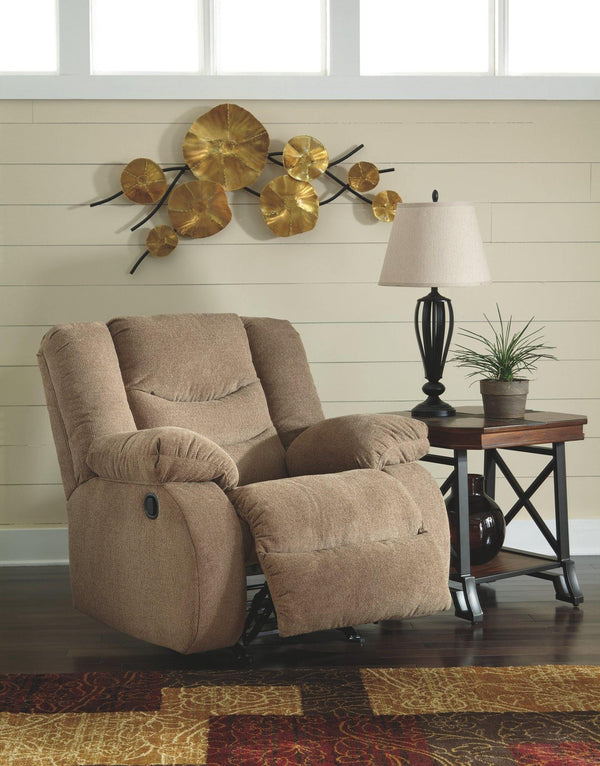 Tulen Recliner 9860425 Mocha Contemporary Motion Upholstery By AFI - sofafair.com