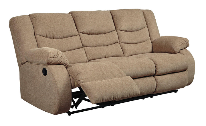 Tulen Reclining Sofa and Loveseat 98604U1 Mocha Contemporary Motion Upholstery Package By AFI - sofafair.com