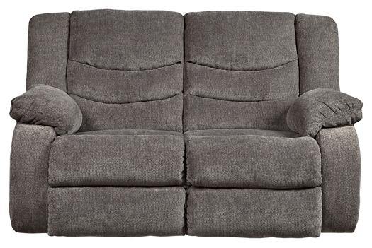 Tulen Reclining Loveseat 9860686 Gray Contemporary Motion Upholstery By AFI - sofafair.com