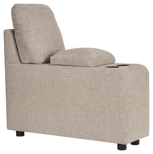 Kellway 5Piece Sectional 98707S4 Bisque Contemporary Stationary Sectionals By AFI - sofafair.com