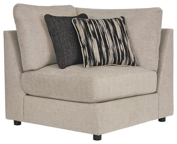 Kellway 5Piece Sectional 98707S4 Bisque Contemporary Stationary Sectionals By AFI - sofafair.com