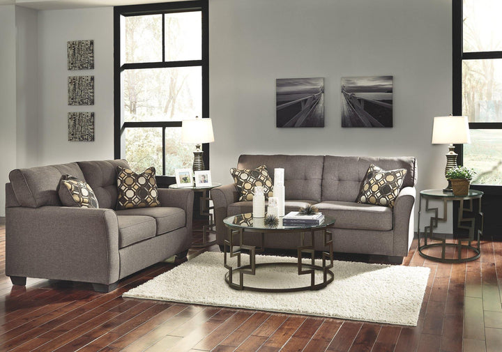 Tibbee Sofa 9910138 Slate Contemporary Stationary Upholstery By AFI - sofafair.com