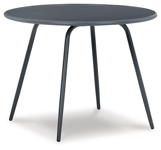 P372-615 Black/Gray Casual Palm Bliss Outdoor Dining Table By Ashley - sofafair.com