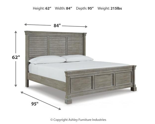 Moreshire King Panel Bed B799B4 Brown/Beige Casual Master Beds By Ashley - sofafair.com