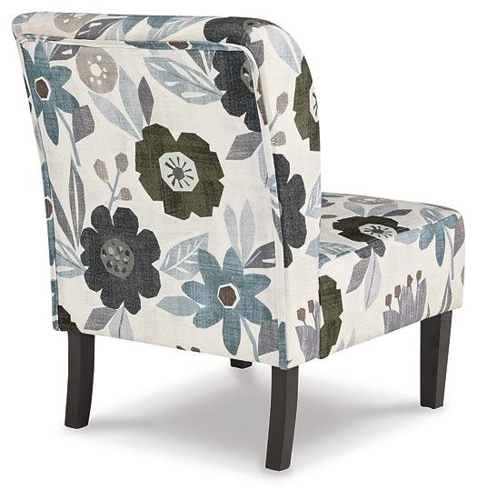 Triptis Accent Chair A3000074 Black/Gray Casual Accent Chairs - Free Standing By Ashley - sofafair.com