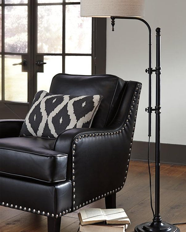 L734251 Brown/Beige Casual Anemoon Floor Lamp By Ashley - sofafair.com