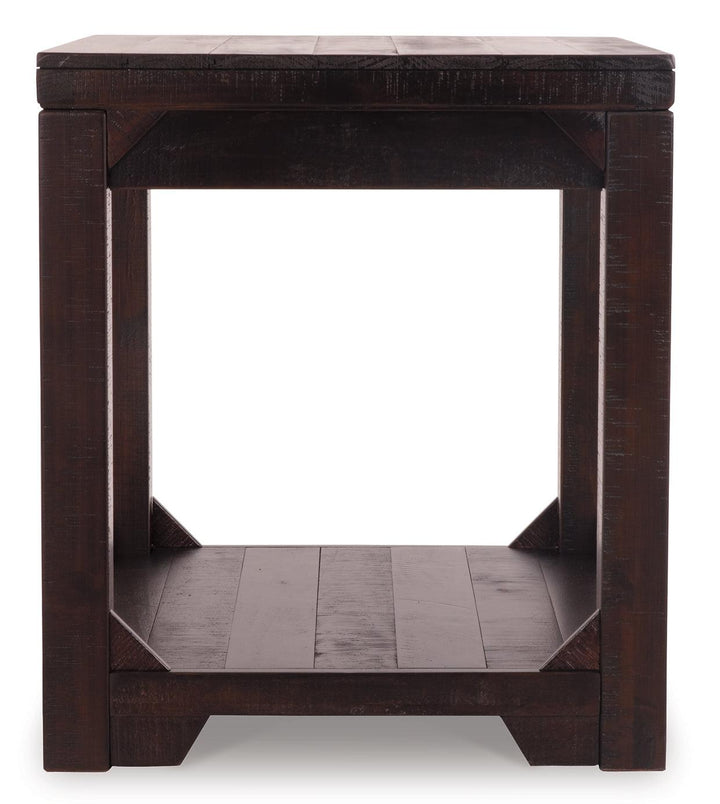 Rogness End Table T745-3 Brown/Beige Casual Motion Occasionals By Ashley - sofafair.com