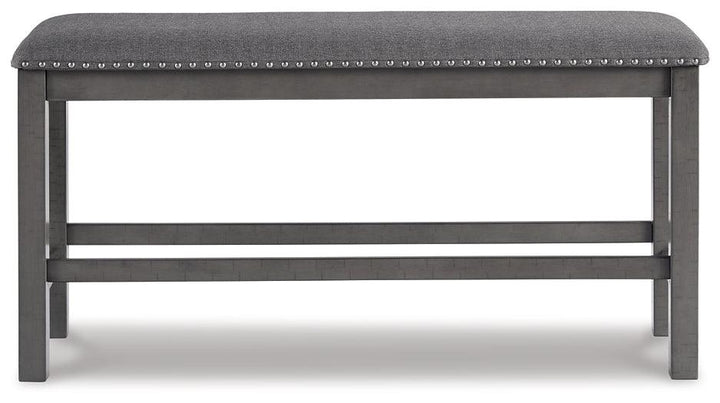 Myshanna Dining Bench D629-09 Black/Gray Casual Casual Seating By Ashley - sofafair.com