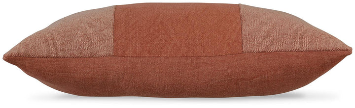 A1000899P Brown/Beige Contemporary Dovinton Pillow By Ashley - sofafair.com