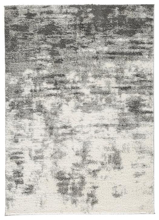 Gerdie 7'10" x 10' Rug R404991 Black/Gray Contemporary Rug Large By Ashley - sofafair.com