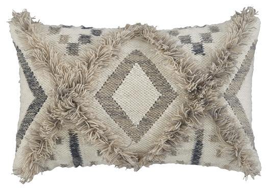 Liviah Pillow Set of 4 A1000540 Tan/Cream/Gray Casual Living Room Basic Textiles By AFI - sofafair.com