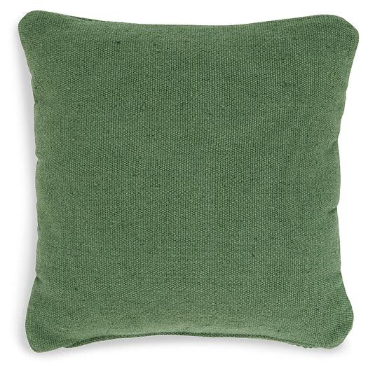 Rustingmere Pillow A1001013P Green Casual Living Room Basic Textiles By AFI - sofafair.com