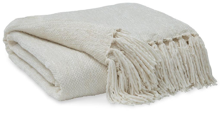 Tamish Throw Set of 3 A1001023 Cream Casual Living Room Basic Textiles By AFI - sofafair.com