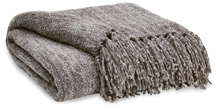 Tamish Throw A1001026T Gray Casual Living Room Basic Textiles By AFI - sofafair.com