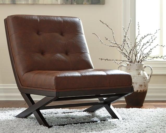 Sidewinder Accent Chair A3000031 Brown Contemporary Accent Chairs - Free Standing By AFI - sofafair.com