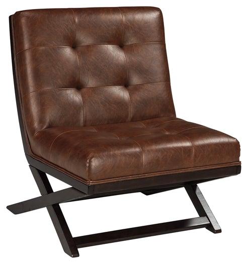 Sidewinder Accent Chair A3000031 Brown Contemporary Accent Chairs - Free Standing By AFI - sofafair.com