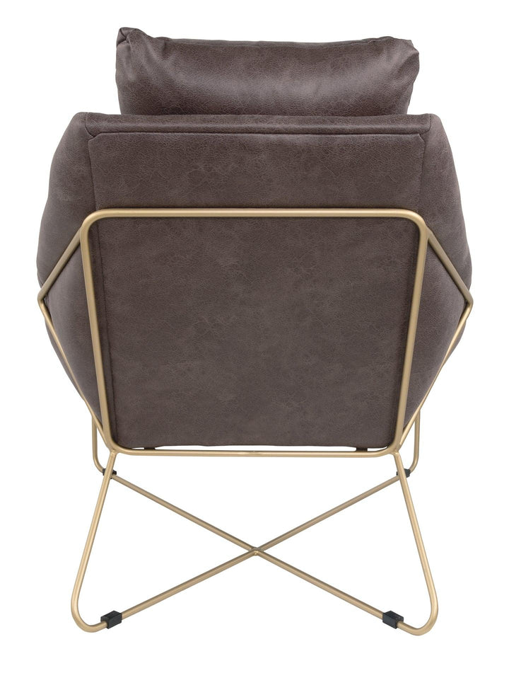 Crosshaven Accent Chair A3000040 Dark Gray Contemporary Accent Chairs - Free Standing By AFI - sofafair.com