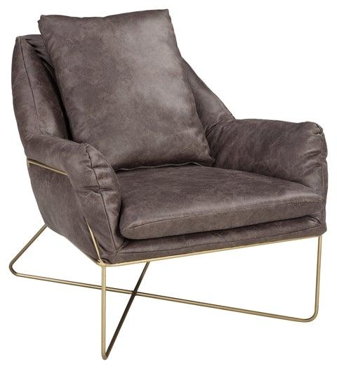 Crosshaven Accent Chair A3000040 Dark Gray Contemporary Accent Chairs - Free Standing By AFI - sofafair.com