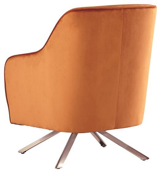 Hangar Accent Chair A3000174 Rust Contemporary Accent Chairs - Free Standing By AFI - sofafair.com