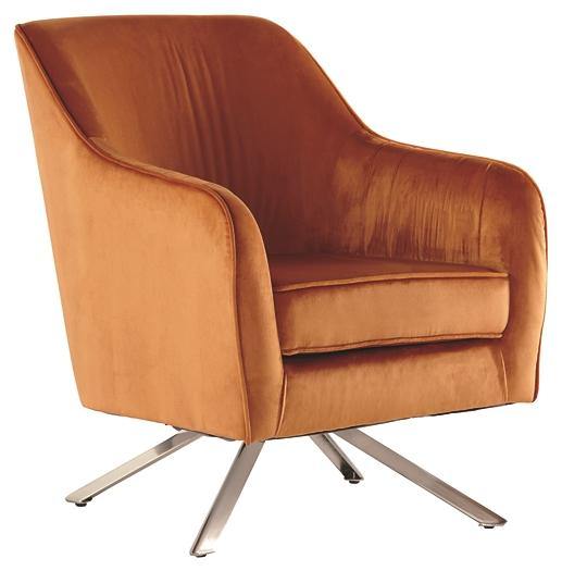 Hangar Accent Chair A3000174 Rust Contemporary Accent Chairs - Free Standing By AFI - sofafair.com