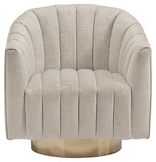 Penzlin Accent Chair A3000241 Pearl Contemporary Accent Chairs - Free Standing By AFI - sofafair.com