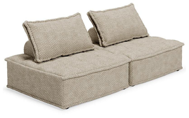 Bales 2Piece Modular Seating A3000244A2 Taupe Casual Motion Sectionals By AFI - sofafair.com