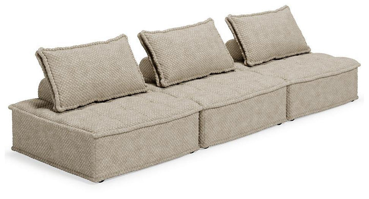 Bales 3Piece Modular Seating A3000244A3 Taupe Casual Motion Sectionals By AFI - sofafair.com