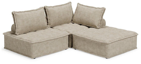 Bales 3Piece Modular Seating A3000244A3 Taupe Casual Motion Sectionals By AFI - sofafair.com