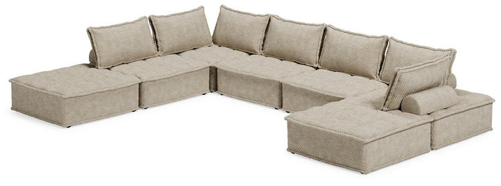 Bales 7Piece Modular Seating A3000244A7 Taupe Casual Motion Sectionals By AFI - sofafair.com