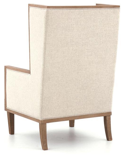 Avila Accent Chair A3000255 Linen Casual Accent Chairs - Free Standing By AFI - sofafair.com
