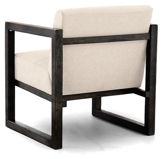 Alarick Accent Chair A3000259 Cream Casual Accent Chairs - Free Standing By AFI - sofafair.com