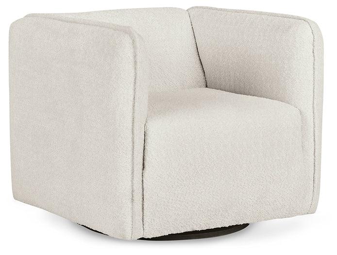 Lonoke Swivel Accent Chair A3000604 Gray Contemporary Stationary Upholstery Accents By AFI - sofafair.com