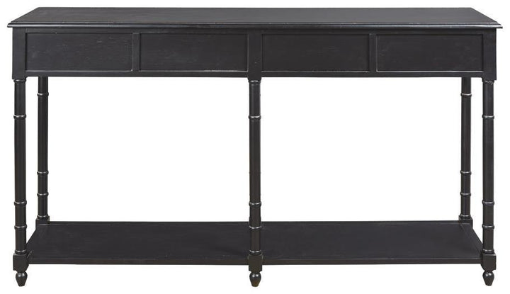 Eirdale Sofa/Console Table A4000189 Black Casual Stationary Accent Occasionals By AFI - sofafair.com