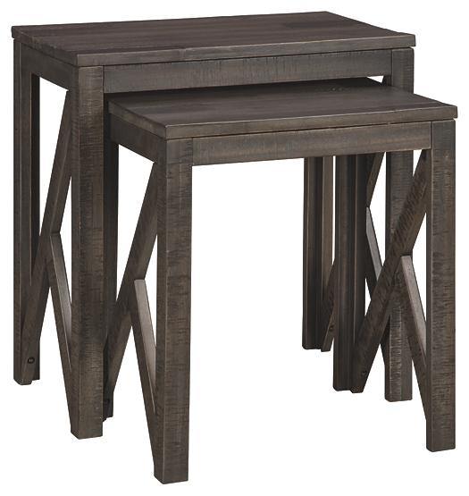 Emerdale Accent Table Set of 2 A4000229 Gray Casual Stationary Accent Occasionals By AFI - sofafair.com