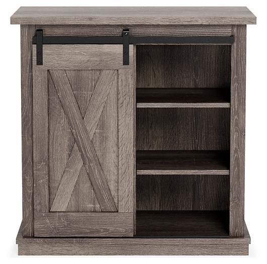 Arlenbury Accent Cabinet A4000357 Antique Gray Casual Decorative Oversize Accents By AFI - sofafair.com