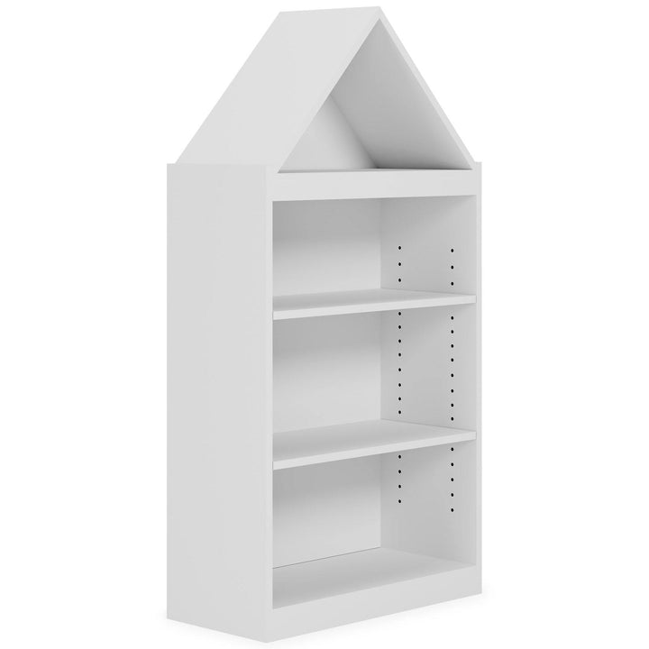 Blariden Bookcase A4000363 White Casual Decorative Oversize Accents By AFI - sofafair.com