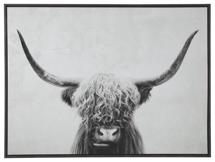 Pancho Wall Art A8000258 Black/White Casual Wall Art (Standard) By AFI - sofafair.com