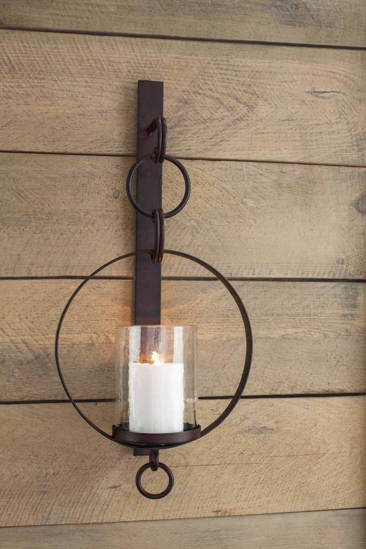 Ogaleesha Wall Sconce A8010036 Brown Casual Wall Art Sculptures By AFI - sofafair.com