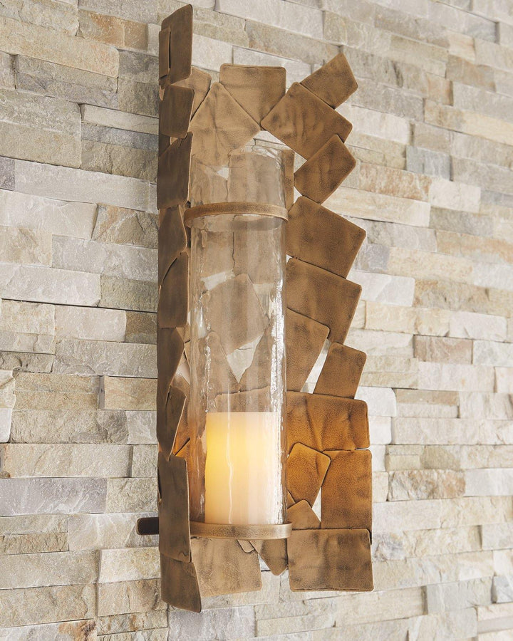 Jailene Wall Sconce A8010187 Antique Gold Contemporary Candles By AFI - sofafair.com