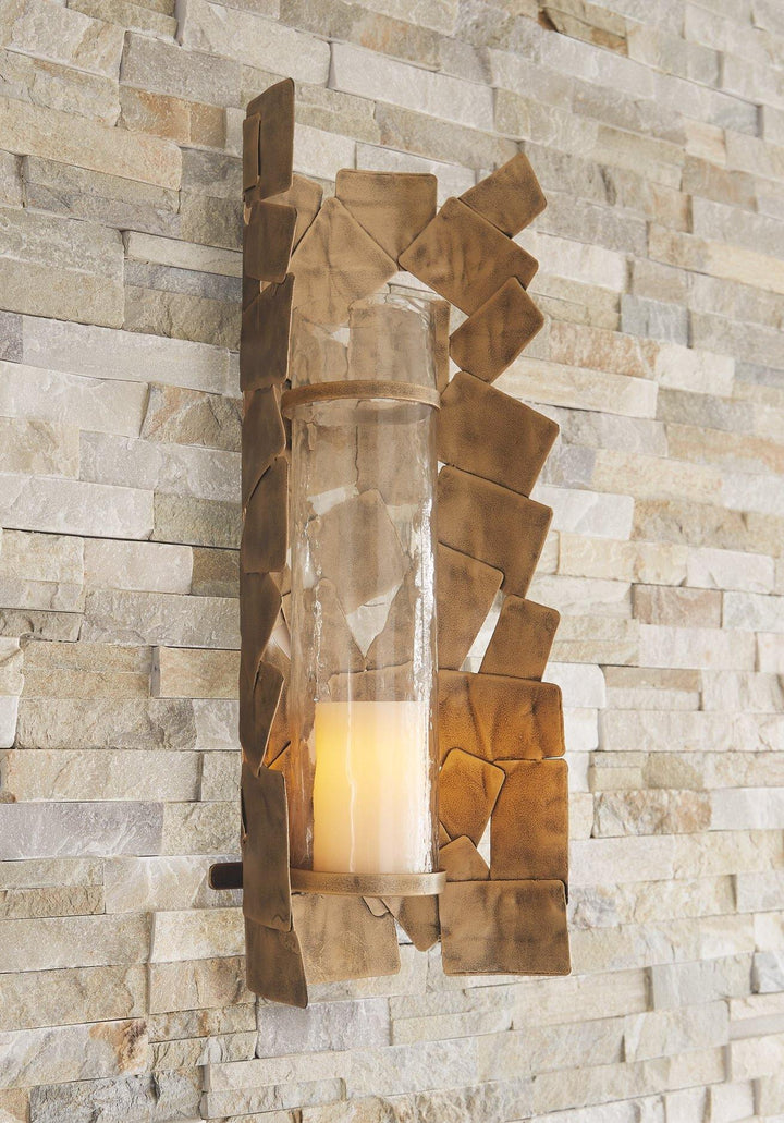 Jailene Wall Sconce A8010187 Antique Gold Contemporary Candles By AFI - sofafair.com