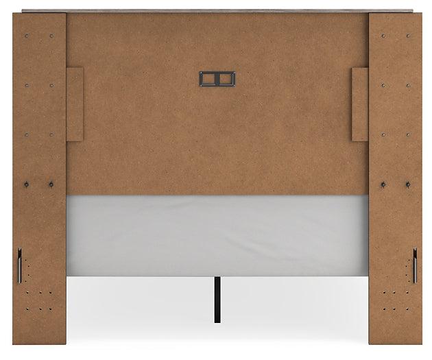 Vessalli AMP011265 Black/Gray Contemporary Master Beds By Ashley - sofafair.com
