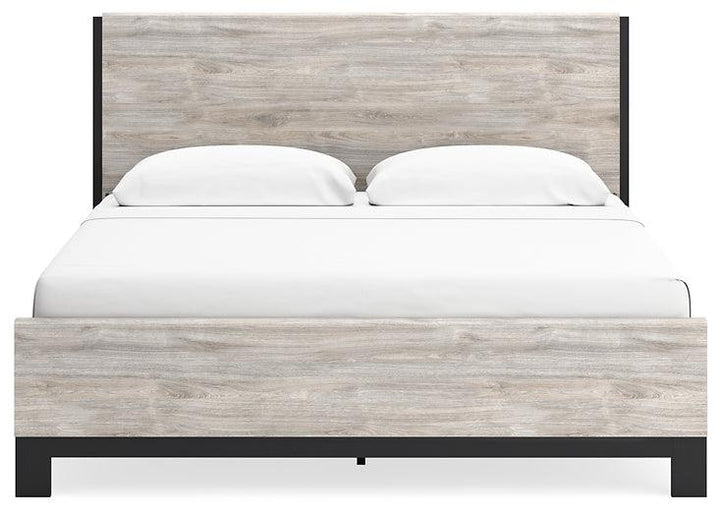 Vessalli AMP011265 Black/Gray Contemporary Master Beds By Ashley - sofafair.com