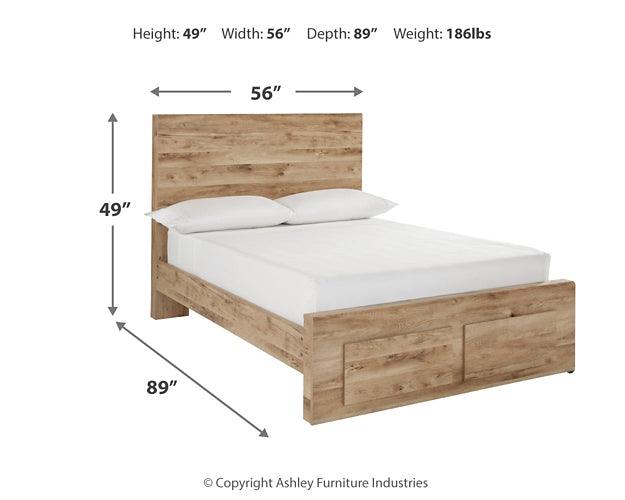 Hyanna AMP011272 Brown/Beige Contemporary Master Bed Cases By Ashley - sofafair.com