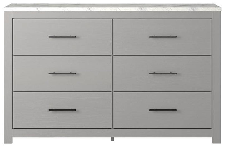 Cottonburg Dresser B1192-31 Light Gray/White Casual Master Bed Cases By AFI - sofafair.com