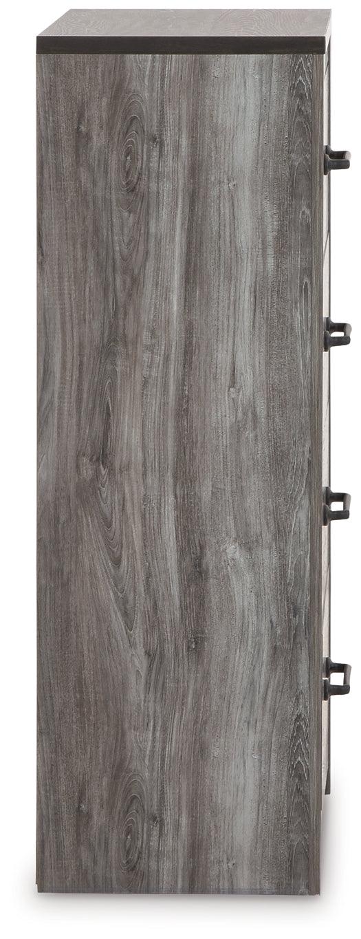 Bronyan Chest of Drawers B1290-44 Dark Gray Contemporary Master Bed Cases By AFI - sofafair.com