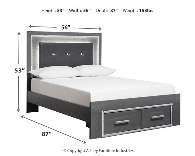 Lodanna AMP005069 master bed By ashley - sofafair.com