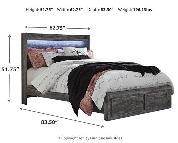 Baystorm AMP000044 Black/Gray Casual Youth Beds By Ashley - sofafair.com